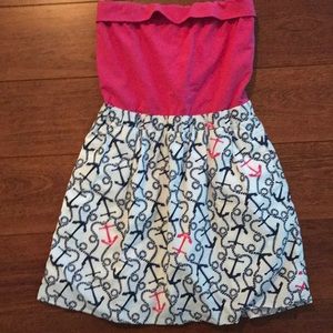 Lilly Pulitzer strapless dress size small